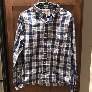 Men’s Abercrombie and Fitch long sleeve button dwn